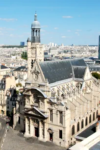 View of Saint-Étienne-du-Mont from the Panthéon, Paris