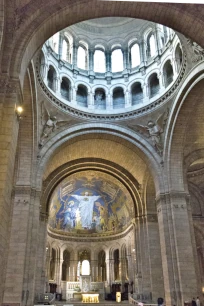 Interior of the Sacré Coeur Basilica, Paris