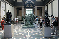 Interior of the Rodin Museum in Philadelphia