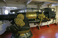 Gun of the Olympia at the Seaport Museum in Philadelphia