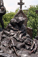 Detail of the Irish Memorial, Philadelphia