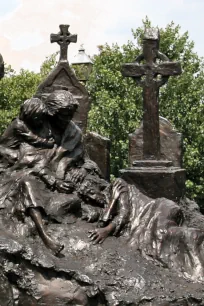 Detail of the Irish Memorial in Philadelphia