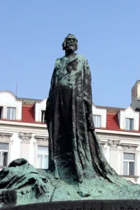 Statue of Jan Hus in Prague