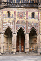 Golden Portal, St. Vitus Cathedral, Prague Castle