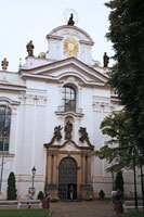 Strahov Church Facade, Prague