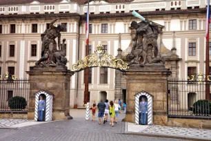 Main entrance to the Prague Castle