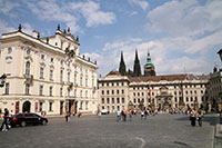 Castle Square, Prague, Czech Republic