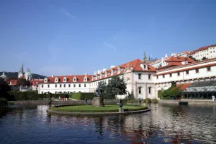 Pond in Wallenstein Garden, Prague