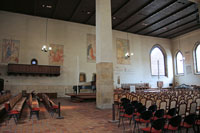 Interior of Bethlehem Chapel in Prague