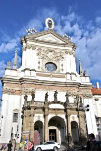 The Church of St. Ignatius in Prague, Czechia