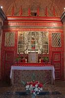 interior of the Santa Casa in the Prague Loreto