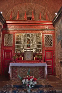 Interior of the Santa Casa in the Prague Loreto