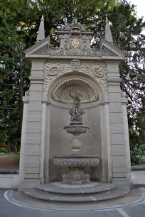 The Hercules Fountain in the Royal Garden in Prague