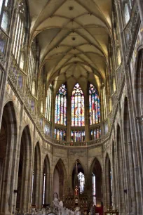 Chancel of the St. Vitus Cathedral in Prague