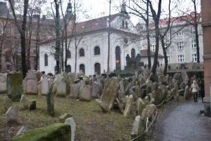 Jewish cemetery, Josefov, Prague
