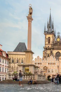 Marian Column, Old Town Square, Prague