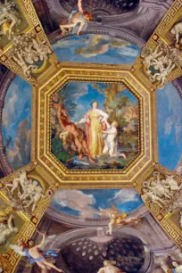 Ceiling of the Hall of the Muses, Vatican Museums, Rome