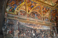 Battle of the Milvian Bridge, Raphael Rooms, Vatican Museums