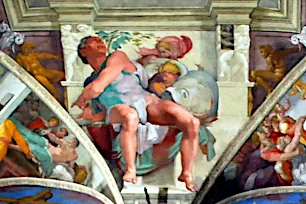 Jonah, Sistine Chapel, Vatican