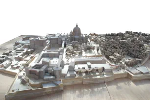Scale model of Vatican City in the Vatican Museums