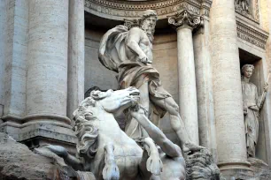 Neptune statue, Trevi Fountain