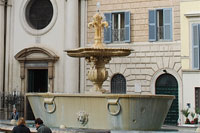 Fountain at Piazza Farnese, Rome
