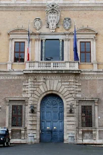 Portico of the Palazzo Farnese in Rome
