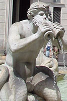 Fontana del Moro, Navona Square, Rome
