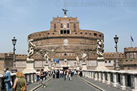 Castel Sant'Angelo seen from the Ponte Sant'Angelo