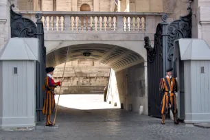 Swiss Guards at the Vatican City