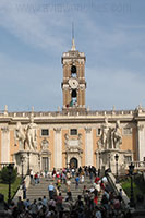 The Campidoglio Square in Rome