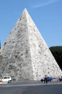 Pyramid of Caius Cestius in Rome