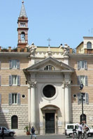 Santa Birgitta Church, Piazza Farnese
