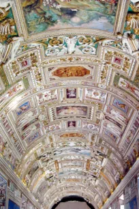 Ceiling frescoes of the gallery of maps, Vatican Museums
