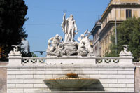 Neptune Fountain, Piazza del Popolo