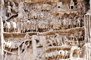 Relief on the Arch of Septimius Severus in Rome