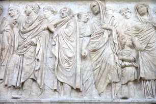 A Procession on the Ara Pacis, Rome