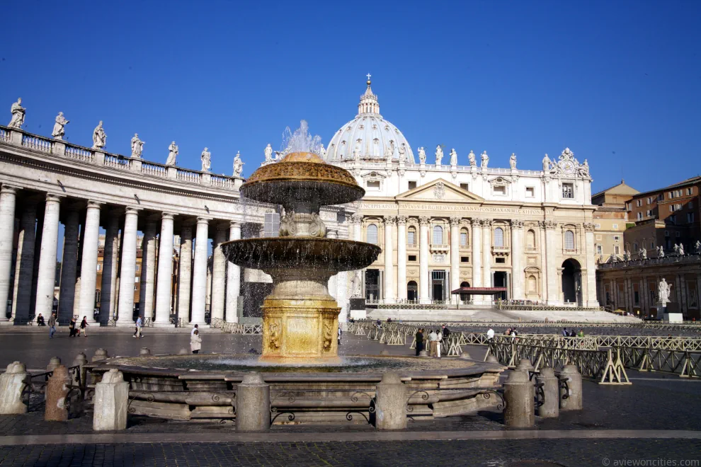 St. Peter's Square Fountain