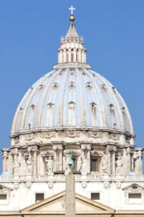 Dome of the St. Peters's Basilica in Rome
