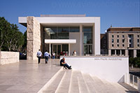 Museum building of the Ara Pacis in Rome