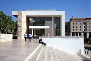 Museum building of the Ara Pacis in Rome
