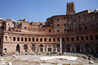 Trajan's Market at the Forum of Trajan in Rome