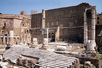 The Temple of Mars at the Forum of Augustus, Rome