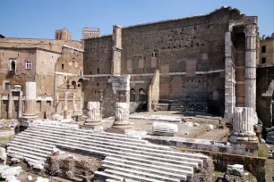 The Temple of Mars at the Forum of Augustus, Rome