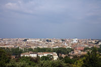 View from the Janiculum over Rome