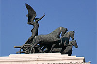 Quadriga atop the Victor Emmanuel II Monument, Rome