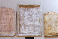 Imperial Constitution in the museum of Roman Civilisation