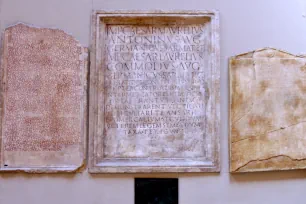 Imperial Constitution in the museum of Roman Civilisation