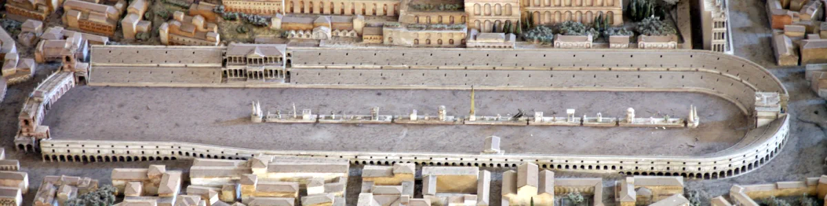 Scale Model of Circus Maximus in Rome