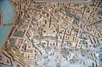 Scale Model of the Aventine Hill in the antiquity
